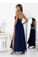 Sukienka Model Noemi Tiul 0011510. Navy - With You With You
