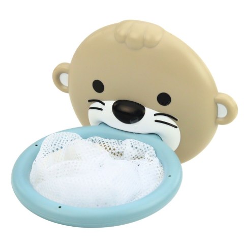 Zabawki Do Kąpieli Wydra Zwierzątka Zjeżdżalnia Kosz Sitko 10 el. LEAN Toys