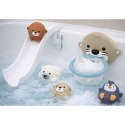Zabawki Do Kąpieli Wydra Zwierzątka Zjeżdżalnia Kosz Sitko 10 el. LEAN Toys