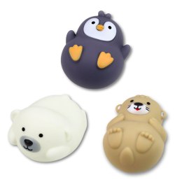 Zestaw Zabawki Do Kąpieli Zwierzątka w Łódeczkach Zjeżdżalnia 11 el. LEAN Toys