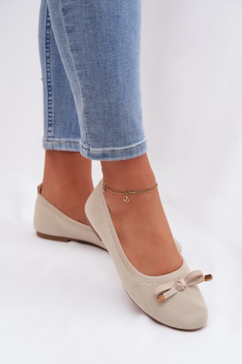 Baleriny Model Amelivra 25BL02-9048 Beige - Step in style Step in style