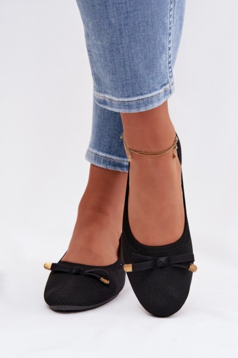 Baleriny Model Amelivra 25BL02-9048 Black - Step in style Step in style