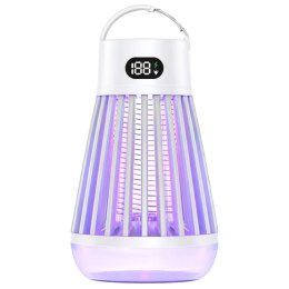 Elektryczna Lampka Owadobójcza Na Komary Światło UV Biała LEAN