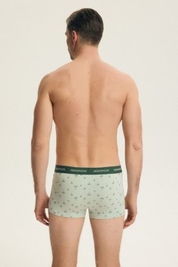 Komplet Bokserki Męskie Model Blank 44521 2pack Green - Henderson Henderson