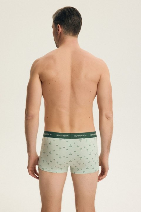 Komplet Bokserki Męskie Model Blank 44521 2pack Green - Henderson Henderson