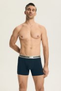 Komplet Bokserki Męskie Model Bow 44527 2pack Navy/Blue - Henderson Henderson