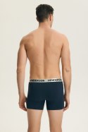 Komplet Bokserki Męskie Model Bow 44527 2pack Navy/Blue - Henderson Henderson