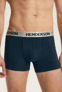 Komplet Bokserki Męskie Model Bow 44528 2pack Navy/Blue - Henderson Henderson