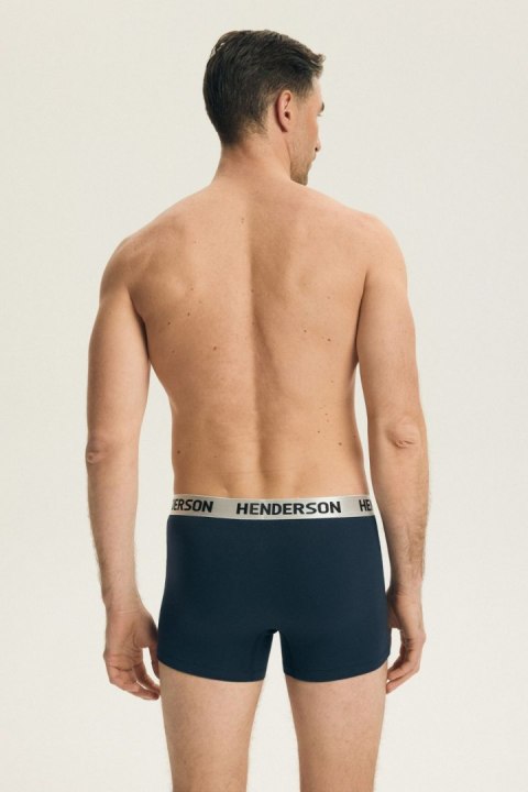 Komplet Bokserki Męskie Model Bow 44528 2pack Navy/Blue - Henderson Henderson