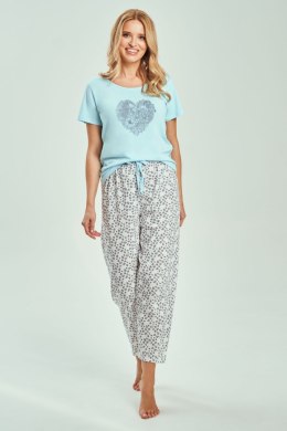 Piżama Damska Model Alessia 3513 Błękit - Taro Taro