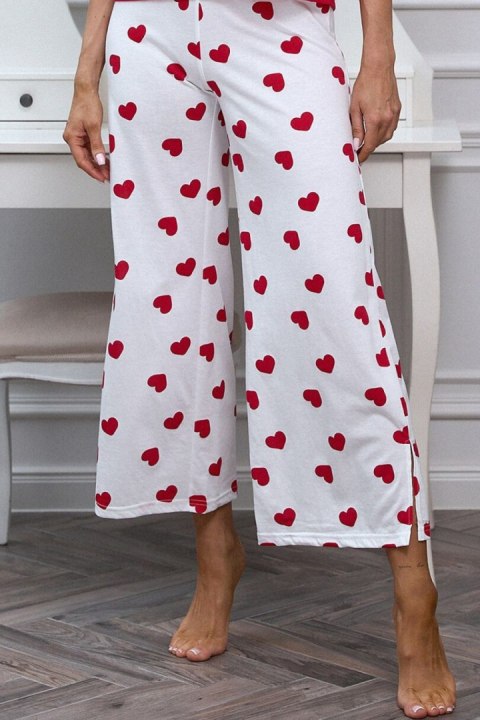 Piżama Damska Model Valentine 223590 Red/White - Pure Sin Pure Sin