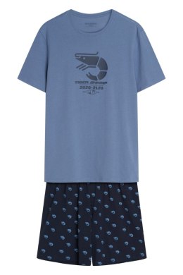 Piżama Męska Model Brad 44520 Indygo - Henderson Henderson