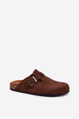 Sandał Klapki Model Delirisse 2769 Czekolada - Step in style Step in style