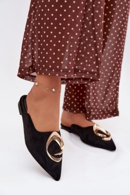 Sandał Klapki Model Galvella P-1490 Black - Step in style Step in style