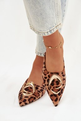 Sandał Klapki Model Galvella P-1490 Panterka - Step in style Step in style