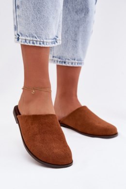 Sandał Klapki Model Veronelle DM505 Camel - Step in style Step in style