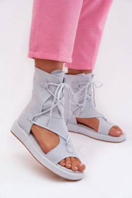 Sandały Model Ferlisse NN652 Błękit - Step in style Step in style