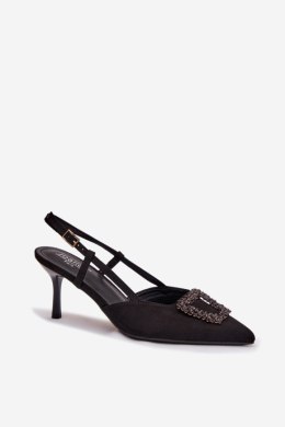 Sandały Model Ismeria G495 Black - Step in style Step in style