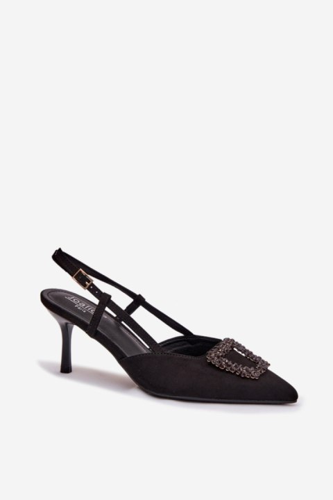 Sandały Model Ismeria G495 Black - Step in style Step in style