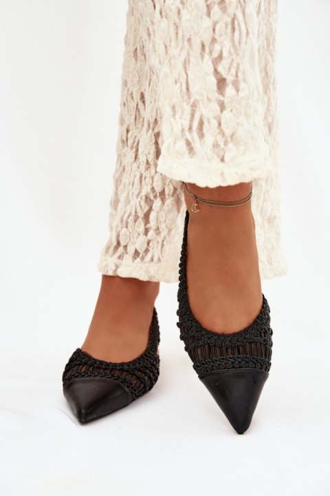 Sandały Model Nivorra QQ-216 Black - Step in style Step in style