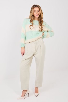 Spodnie Damskie Model MI-SP-2690.00 Light Beige - Italy Moda Italy Moda