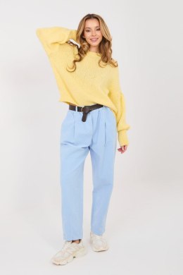 Spodnie Damskie Model MI-SP-2690.00 Light Blue - Italy Moda Italy Moda