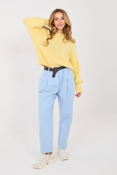 Spodnie Damskie Model MI-SP-2690.00 Light Blue - Italy Moda Italy Moda