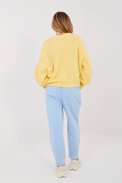 Spodnie Damskie Model MI-SP-2690.00 Light Blue - Italy Moda Italy Moda