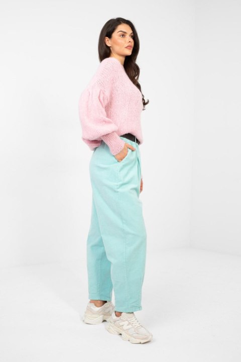 Spodnie Damskie Model MI-SP-2690.00 Mint - Italy Moda Italy Moda