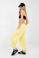 Spodnie Dresowe Model IT-SP-9995.12P Light Yellow - Italy Moda Italy Moda