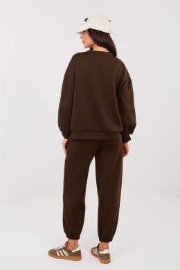 Spodnie Komplet Model IT-KMPL-9781.15 Dark Brown - Italy Moda Italy Moda