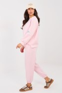 Spodnie Komplet Model IT-KMPL-9781.15 Light Pink - Italy Moda Italy Moda
