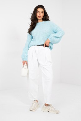 Sweter Damski Model MI-SW-9642.01 Light Blue - Italy Moda Italy Moda