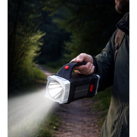 Wielofunkcyjna Latarka Solarna Szerokokątna LED HB-1678 38W LEAN