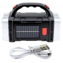 Wielofunkcyjna Latarka Solarna Szerokokątna LED HB-1678 38W LEAN