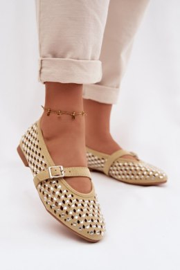 Baleriny Model Wilvessa 9780 Yellow - Step in style Step in style