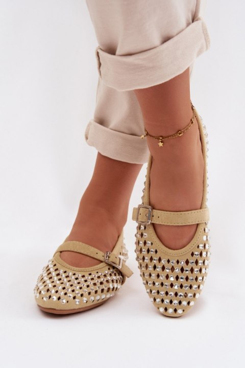 Baleriny Model Wilvessa 9780 Yellow - Step in style Step in style