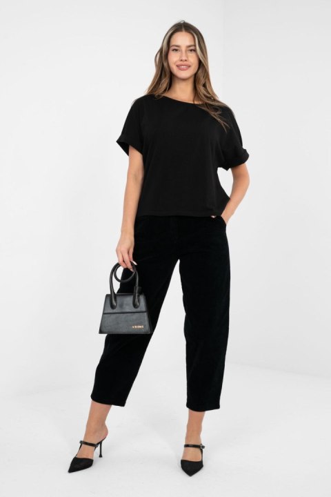 Bluzka Model RV-BZ-A1185.19 Black - Rue Paris Rue Paris