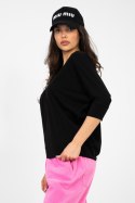 Bluzka Model RV-BZ-A1186.89 Black - Rue Paris Rue Paris