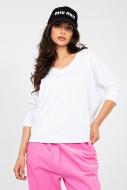 Bluzka Model RV-BZ-A1186.89 White - Rue Paris Rue Paris