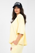 Bluzka Model RV-BZ-A1188.63 Light Yellow - Rue Paris Rue Paris