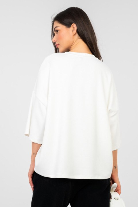 Bluzka Model RV-BZ-A1188.63 White - Rue Paris Rue Paris