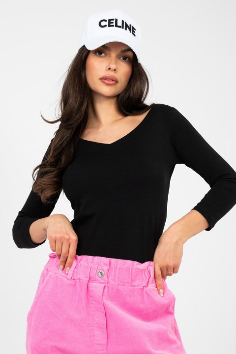 Bluzka Model RV-BZ-A1190.16 Black - Rue Paris Rue Paris