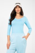Bluzka Model RV-BZ-A1190.16 Light Blue - Rue Paris Rue Paris