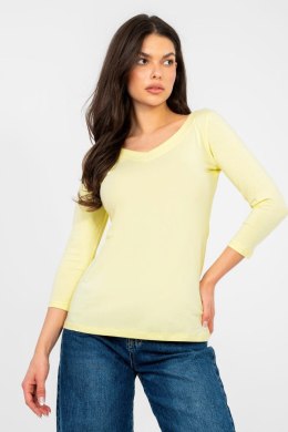 Bluzka Model RV-BZ-A1190.16 Light Yellow - Rue Paris Rue Paris