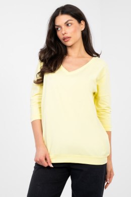 Bluzka Model RV-BZ-A1192.71 Light Yellow - Rue Paris Rue Paris
