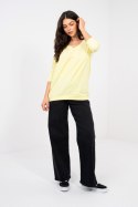 Bluzka Model RV-BZ-A1192.71 Light Yellow - Rue Paris Rue Paris