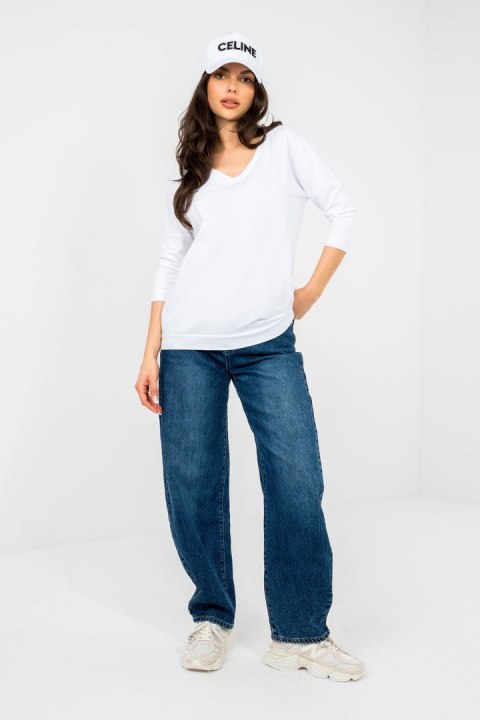 Bluzka Model RV-BZ-A1192.71 White - Rue Paris Rue Paris