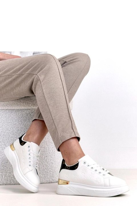 Buty Sportowe Model Peyton MK668 White/Gold - Solea Solea