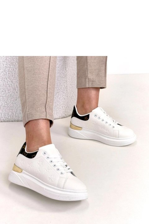 Buty Sportowe Model Peyton MK668 White/Gold - Solea Solea